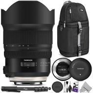 Tamron SP 15-30mm f/2.8 Di VC USD G2 Lens for Canon EF w/Tamron Tap-in Console and Advanced Photo & Travel Bundle (Tamron 6 Year Limited USA Warranty)