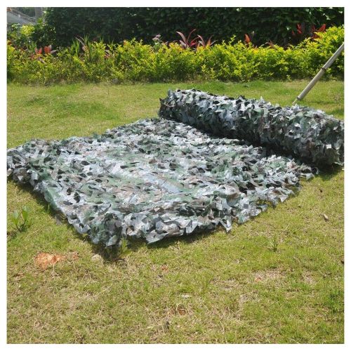  Tang'baobei Sunshade Sunscreen Net Shade Net Camouflage Camo Awnings Sun Sunscreen Mesh Insulation Netting Canopies Tent Fabric,Suitable for Military Hide Hunting,Woodland Color,Multiple Sizes