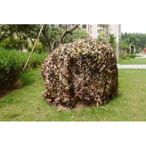  Tang'baobei Sunshade Sunscreen Net Shade Net Camouflage Camo Awnings Sun Sunscreen Mesh Insulation Netting Canopies Tent Fabric,Suitable for Military Hide Hunting,Desert Dark Color,Multiple Si