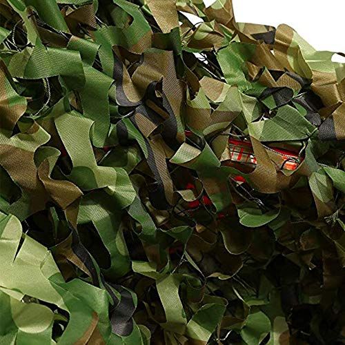  Tang'baobei Sunshade Sunscreen Net Camping Camo Net，Jungle Camouflage Netting，Increase the Reinforcement Net，Suitable for Army Shade Military Hunting Shooting Range Outdoor Hide Covered Car Ga
