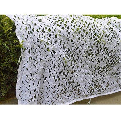  Tang'baobei Sunshade Sunscreen Net White Camouflage net Suitable for Christmas Party Decoration Visor Camping Hunting Shooting Hidden (Multi-Size) Sun Mesh Awnings Tarp Camo Netting