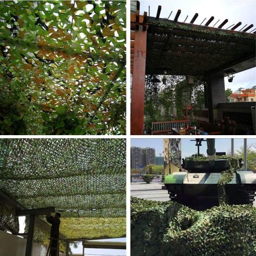  Tang'baobei Sunshade Sunscreen Net Camouflage net Oxford Cloth is Light and Durable, Suitable for Camping Hidden Shooting (10 1.5 Meters) Sun Mesh Awnings Tarp Camo Netting