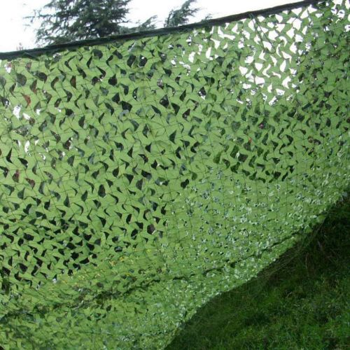  Tang'baobei Sunshade Sunscreen Net Camping Camo Net，Green Camouflage Netting，Increase the Reinforcement Net，Suitable for Army Shade Military Hunting Shooting Range Outdoor Hide Covered Car Gar