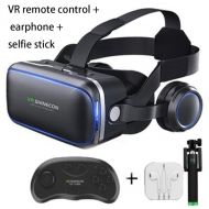 Tang VR Headset, 108° FOV, Eye Protected HD Virtual Reality Headset w/Touch Button for iPhone Xs/XR/X Max X 8 7 6 6s Plus, Samsung S9 S8 S7 S6/Plus/Edge Note 9 8, Phones w/ 4.5-6.0