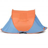 Tangkula Portable Automatic Pop-up Tent Water Resistant & UV Protection Camping Hiking Carry Bag