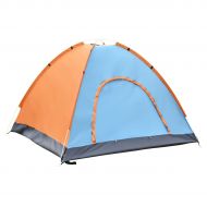 Tangkula 2-3 Person Camping Tent Waterproof Outdoor Sports Hiking Double Layer with Bag