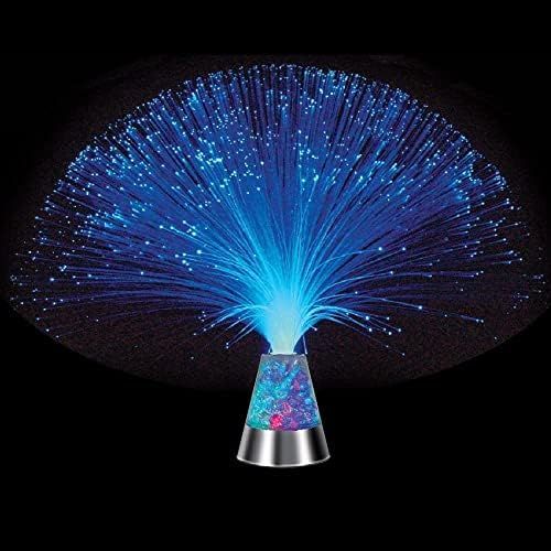  TankerStreet Fiber Optic Lamp mit Farbe-Changing Crystals LED Licht Glacier Nachtlicht fuer Geburtstag Weihnachten Halloween Valentinstag Hochzeit Dinner Party Schlafzimmer Tabelle