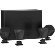 Tannoy Packaged Satellite-Subwoofer Loudspeaker System For Commercial Applications (Black)