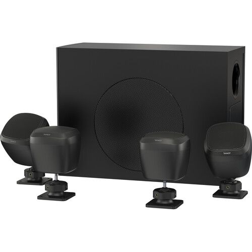  Tannoy Packaged Satellite-Subwoofer Loudspeaker System For Commercial Applications (Black)