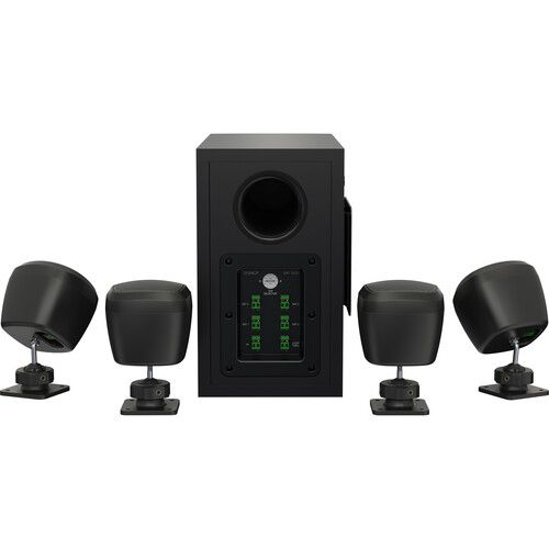  Tannoy Packaged Satellite-Subwoofer Loudspeaker System For Commercial Applications (Black)