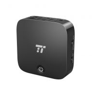 [아마존 핫딜]  [아마존핫딜]TaoTronics Bluetooth 5.0 Transmitter and Receiver, Digital Optical TOSLINK and 3.5mm Wireless Audio Adapter for TV/Home Stereo System - aptX Low Latency