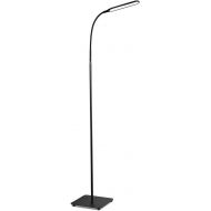 [아마존 핫딜]  [아마존핫딜]TaoTronics LED Floor Lamp, Modern Standing Light 4 Brightness Levels & 4 Colors Dimmable Adjustable Gooseneck Task Lighting for Bedroom Reading Piano Room Black