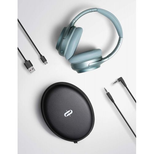  [아마존 핫딜]  [아마존핫딜]TaoTronics Active Noise Cancelling Headphones [2019 Upgrade] Bluetooth Headphones Soundsurge 60 Over Ear Headphones Sound Deep Bass, Quick Charge, 30 Hours Playtime for Travel Work