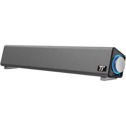  [아마존 핫딜] [아마존핫딜]TaoTronics Computer Speakers, Wired Computer Sound Bar, Stereo USB Powered Mini Soundbar Speaker for PC Cellphone Tablets Desktop Laptop