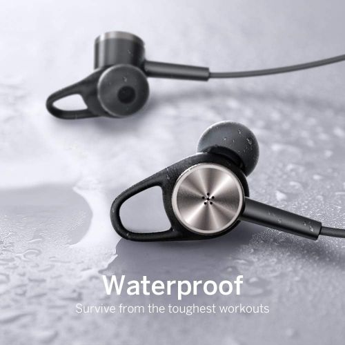  [아마존 핫딜] [아마존핫딜]TaoTronics Active Noise Cancelling Neckband Bluetooth Headphones ANC Bluetooth 5.0 Wireless Headphones with Built-in Magnets IPX5 Splashproof 16 Hour Playtime [2019 Upgrade]