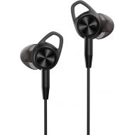 [아마존 핫딜] [아마존핫딜]TaoTronics Active Noise Cancelling Headphones [Upgraded] Wired Earbuds In Ear Stereo Awareness Monitor Earphones with Microphone (15 Hours Playtime, 3.5mm Jack, Black)