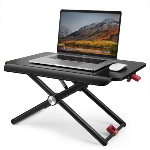  [아마존핫딜][아마존 핫딜] Standing Desk Converter, TaoTronics Stand Up Desk Sit Stand Desk Adujstable, 5 Height Levels Riser Sitting Standing Workstation for Notebook Computer - Black