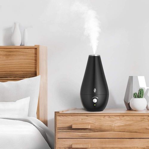  [아마존 핫딜] TaoTronics Cool Mist Humidifiers for Babies [BPA Free], Quiet and Small Ultrasonic Humidifier for Bedroom Nightstand, Space-Saving, Filterless, Auto Shut Off-(1.8L/0.48 Gallon, US