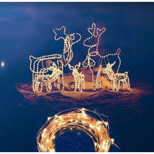  [아마존 핫딜] TaoTronics LED String Lights 66ft 200 LEDs Dimmable Festival Decorative Lights for Seasonal Holiday, Complete Waterproof,UL Listed(Copper Wire Lights,Warm White)-2 Pack