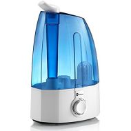 [아마존베스트]TaoTronics Ultraschall Luftbefeuchter Schlafzimmer 3,5L Humidifier Benutzerfreundliche Bedienung ueber Drehknopf zwei 360° drehbare Dampfduesen Keramikfilter Einstellbare Nebelmenge