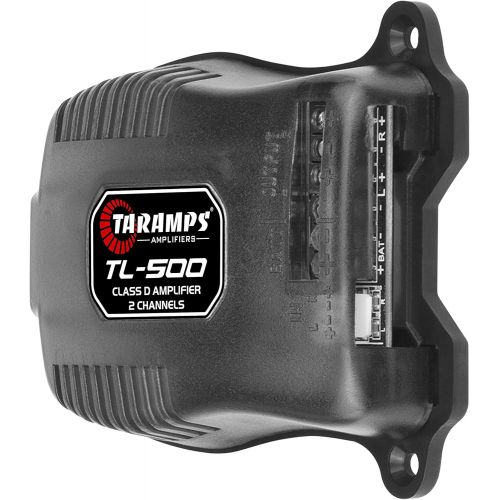  Taramps TL-500 2x50 Watts-RMS Mini Compact Car Amplifier Full Range 2-Channels Class-D 2-ohm Stable