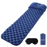 [아마존핫딜]Tarent Isomatte/Aufblasbare Luftmatte Ultraleicht Kleines Packmass, Camping Matratze und Isomatten, Schlafmatte fuer Outdoor, Reise, Strand