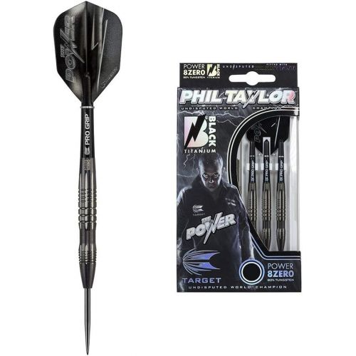  Target Darts Phil Taylor Power 8Zero Titanium Steel Tip Darts