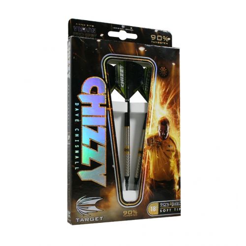  Target Darts - Dave Chisnall Pixel 18g Soft Tip Darts, 18 g