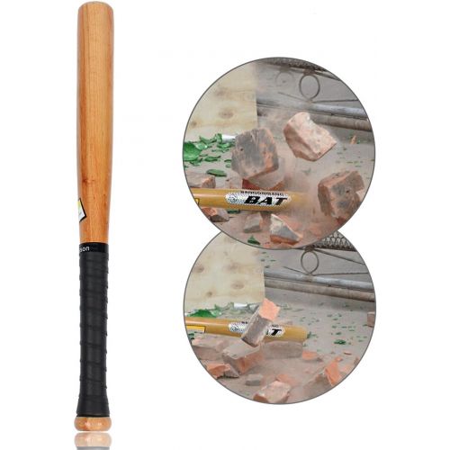  TargetEvo Natural Wood Baseball Bat Outdoor Sports Slugger Wooden Bat Self Defense Rounder Bat 21 25 29 33