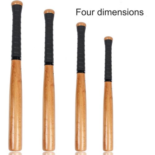  TargetEvo Natural Wood Baseball Bat Outdoor Sports Slugger Wooden Bat Self Defense Rounder Bat 21 25 29 33