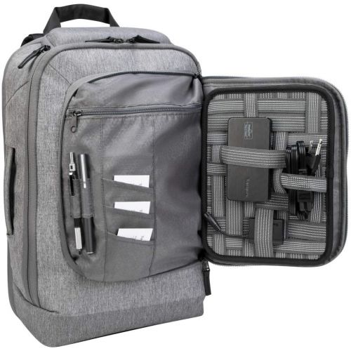 타거스 [아마존베스트]Targus CityLite Pro Modern Premium Convertible Backpack for 15.6-Inch Laptop, Grey (TSB939GL)