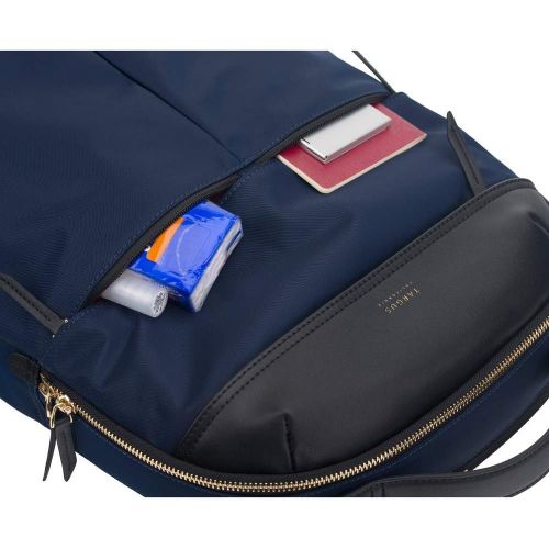 타거스 Targus Newport Backpack Designed for Traveling and Commute fit up to 15-Inch Laptop/MacBook Pro, Navy Blue (TSB94501BT)