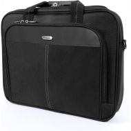 [아마존베스트]Targus Classic Slim Briefcase with Crossbody Shoulder Bag Design for the Business Professional Travel Commuter and Laptop Protection fits up to 16-Inch Laptops, Black (TCT027US)