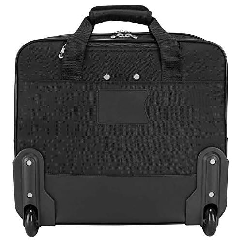 타거스 [아마존베스트]Targus Metro Rolling Laptop Case Bag for Business Commuter with Durable Water Resistant, Expandable Compartments, Trolley Strap, Padded Protection fits up to 16-Inch Notebook Scree