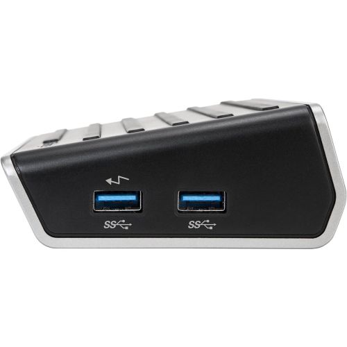 타거스 Targus Universal 4K Laptop Docking Station, Single 4K or Dual HD Video, with Charging Power, Audio, & 6 USB 3.0 Ports for PC, Mac, & Android(DOCK130USZ)