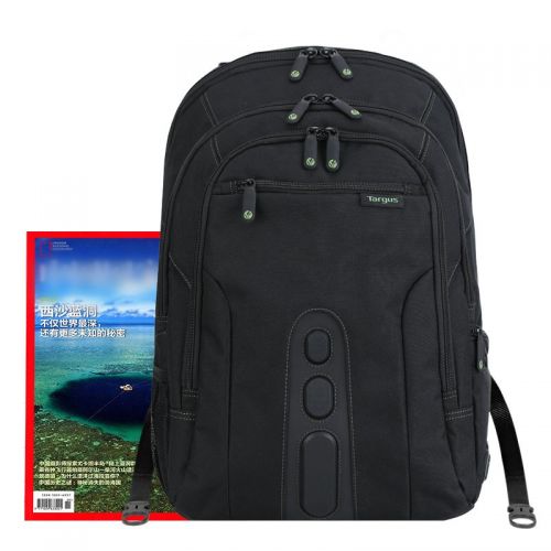 타거스 Targus Spruce EcoSmart Backpack for 15.6 Inch Laptops, Black (TBB013US)