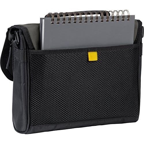 타거스 Targus CityGear Atlanta Messenger Case for 13.3 Inch Notebooks, Black with Grey (TCG213T)