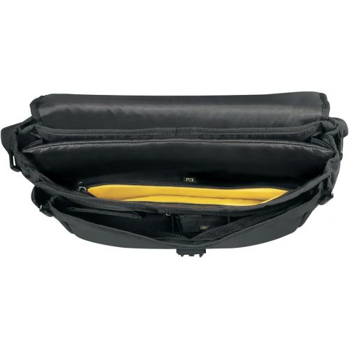 타거스 Targus CityGear Atlanta Messenger Case for 13.3 Inch Notebooks, Black with Grey (TCG213T)