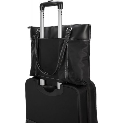 타거스 Targus Ladies Deluxe Tote Bag for 15.4-Inch Laptops, Black (TLT004)
