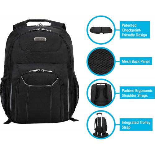 타거스 Targus TSB194US Carrying Case (Backpack) for 16 Notebook - Black