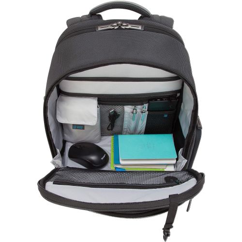 타거스 Targus Mobile ViP Checkpoint Friendly Backpack with SafePort Sling Drop Protection for Laptops Up to 15.6 Inches, Black (PSB862)