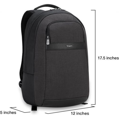 타거스 Targus CitySmart EVA Pro Checkpoint-Friendly Backpack for 15.6-Inch Laptop, Gray (TSB895)