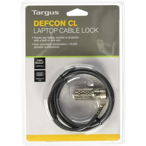 타거스 Targus Defcon Compact Master Key Cable Lock, Pack of 25 (ASP70MKGLX-25)