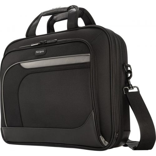 타거스 Targus Mobile Elite Checkpoint-Friendly Laptop Bag for 15.4-Inch Laptops, Black (TBT045US)