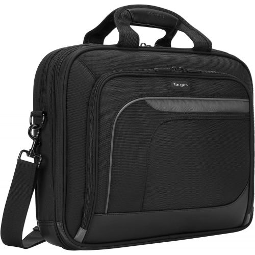 타거스 Targus Mobile Elite Checkpoint-Friendly Laptop Bag for 15.4-Inch Laptops, Black (TBT045US)