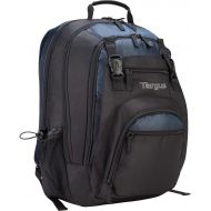 Targus XL Backpack for 17-Inch Laptops, Black with Blue Accents (TXL617)