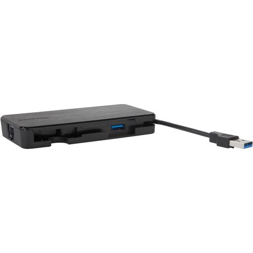 타거스 Targus Universal 2K Laptop Docking Station, Single 2K or Dual HD Video, with Charging Power, Audio, & 4 USB 3.0 Ports for PC, Mac, & Android (DOCK120USZ), GrayBlack