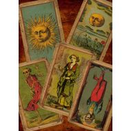 /Tarotbyseven The Deck Of The Bastard - The Most Unique Vintage (looking) Tarot Deck You Will Ever Find