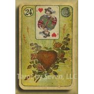 /Tarotbyseven Vintage LENORMAND - 1800s Deck remastered with CHOICE of BACKS and Extra Cards