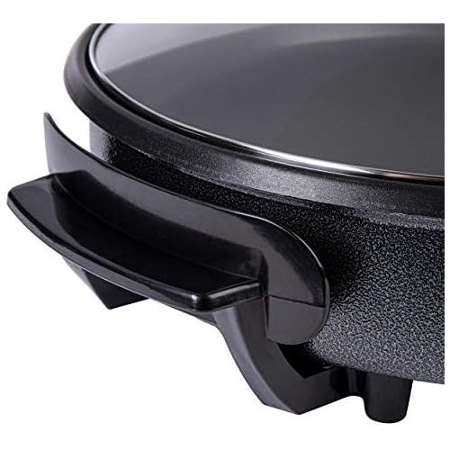  [아마존베스트]Tarrington House MP1400 Multi-Purpose Pan with Lid 1400 W Diameter 38 cm Depth 4.2 cm 5 Temperature Settings Non-Stick Coating Aluminium